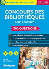 Concours des bibliothèques – 200 questions: Édition 2022 – Catégories A, B, C – Tous concours