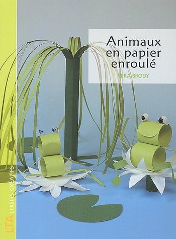 Animaux en papier enroulé