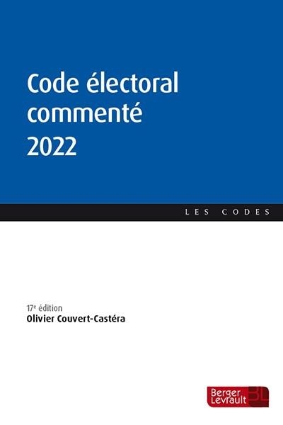 Code électoral commenté 2022 (17e éd.)