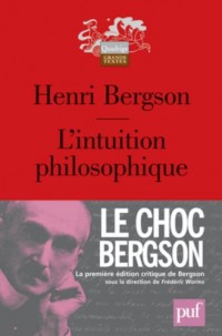 L'intuition philosophique