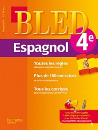 Cahier Bled - Espagnol 4e - 13-14 ans
