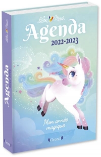 Agenda Lilou la licorne 2022-2023 – Papeterie Jeunesse – À partir de 6 ans