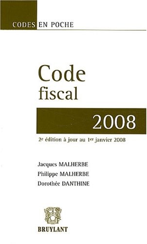 Code fiscal 2008