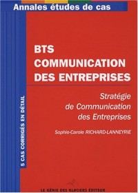 BTS Communication des entreprises : Stratégie de communication des entreprises