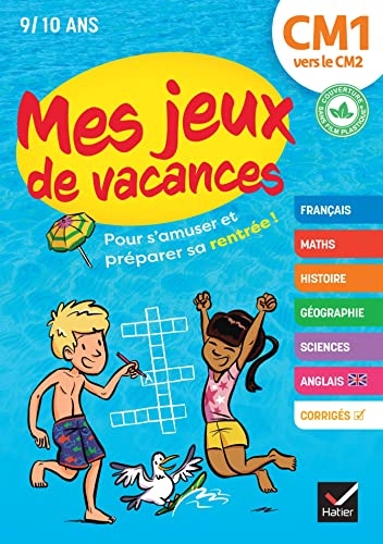 Mes jeux de vacances du CM1 vers le CM2- 2022