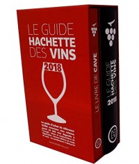 Coffret Guide Hachette des vins 2018 + livre de cave
