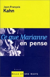 Ce que Marianne en pense.