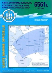 Carte marine : Océan Atlantique Nord
