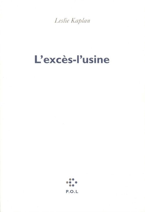 Exces - l'Usine [9782846827836]