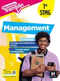 Tremplin - MANAGEMENT - 1re STMG - Ed. 2025 - Livre élève