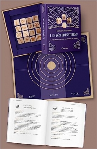 Les Dés divinatoires - 16 dés gravés, 1 livre & 1 plateau de tirages - Coffret