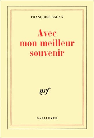 Avec mon meilleur souvenir [9782724221886]