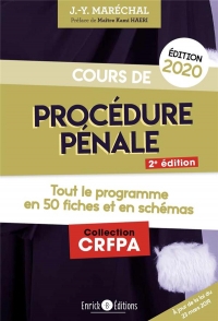 Cours de procédure pénale : Tout le programme en 50 fiches