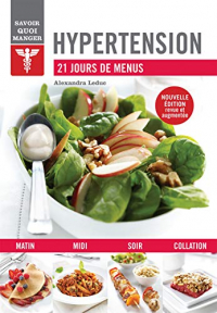 Hypertension : 21 jours de menus