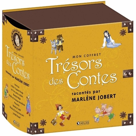 Mon coffret Trésors des contes: racontés par Marlène Jobert [9782723485821]