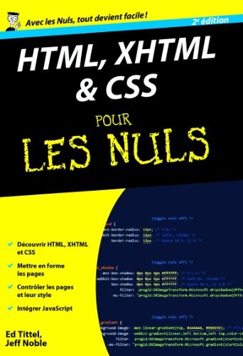 HTML, XHTML et CSS poche Pour les Nuls,2ed