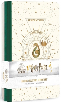 Harry Potter : pack de 3 cahiers Serpentard