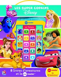 Coffret Les super copains Disney : Contient 8 livres d'aventure et le meReader