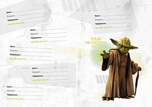 AGENDA SCOLAIRE STAR WARS 2023-2024