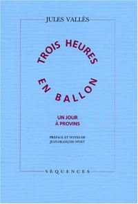 Trois heures en ballon. : Un jour à Provins