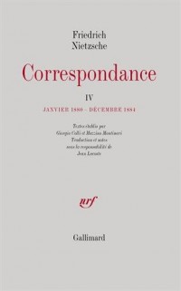 Correspondance (Tome 4-Janvier 1880 - Décembre 1884)