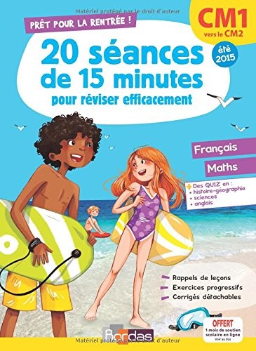 Cahier de vacances - Prêt pour le CM2