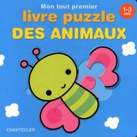 Mon tout premier livre puzzle des animaux 1-3 ans