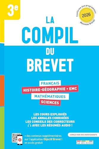 La compil du brevet - 2026: Tous les outils, toutes les matières