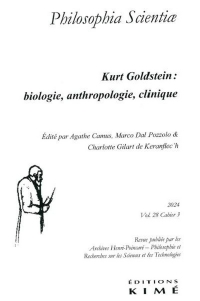 Philosophia scientiae vol. 28/3: Kurt Goldstein, le milieu et la clinique