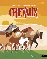 Chevaux - Toutes les races de chevaux réunies dans un seul livre ! - Dès 7 ans