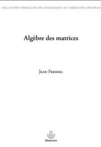 Algèbre des matrices