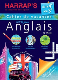 Harrap's Cahier de vacances anglais - De la 4ème à la 3ème