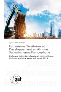 Urbanisme, Territoires et Développement en Afrique Subsaharienne Francophone