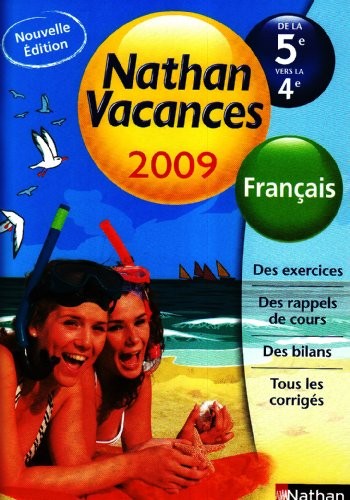 Français de la 5e vers la 4e Nathan vacances
