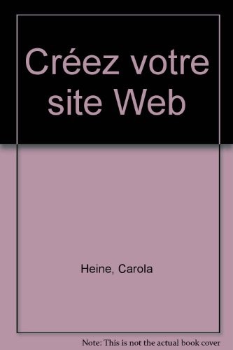 Créez votre site Web