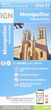 Montpellier, Palavas-Les Flots : 1/25 000