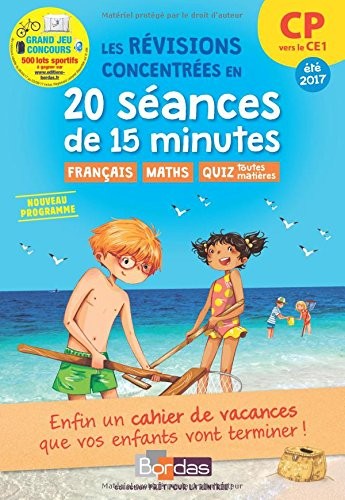 Prêt pour la rentrée! CP vers le CE1 - Cahier de vacances