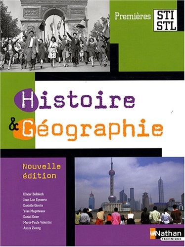 HISTOIRE-GEOG 1ERE STI/STL ELE