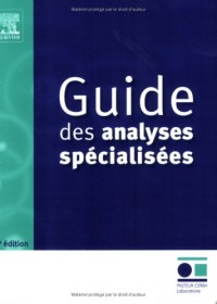 Guide des analyses spécialisées: POD