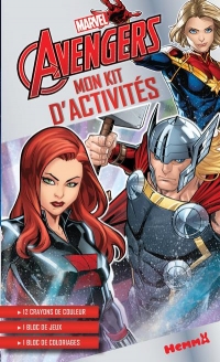 Marvel Avengers - Mon Kit d'Activites (Black Widow, Thor, Captain Marvel)