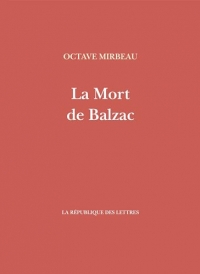 La mort de balzac