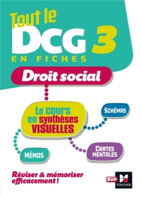 Tout le DCG 3 : mémo cartes - Révision 2022-2023