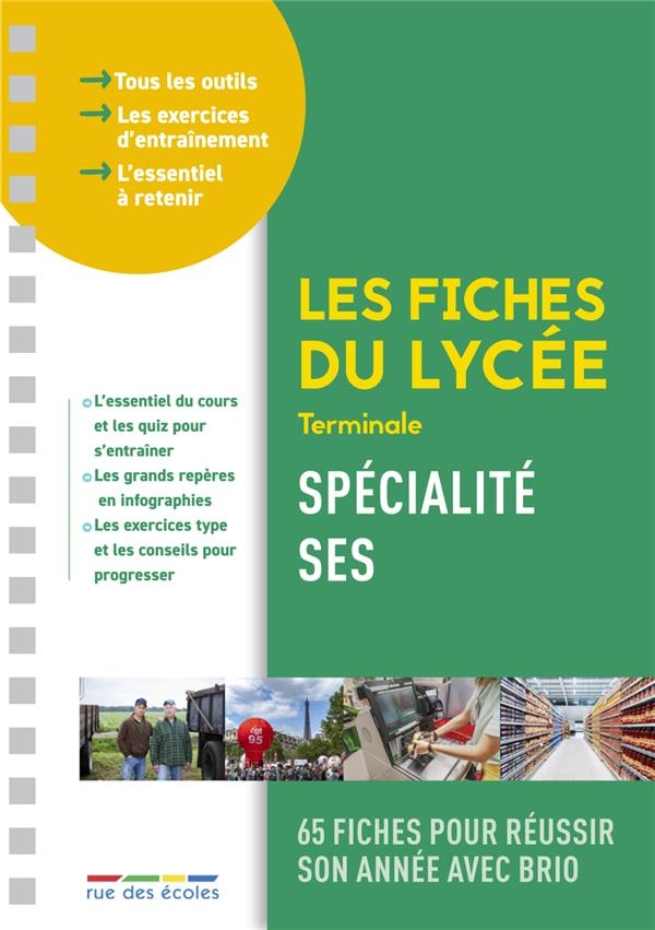 Les fiches du lycée spécialité SES