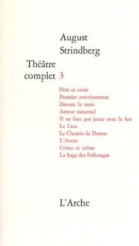 Théâtre complet