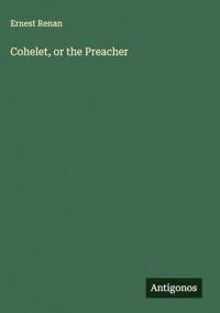 Cohelet, or the Preacher