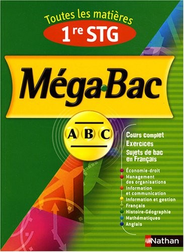 MEGA BAC 1ERE STG