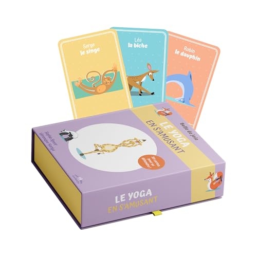 Coffret Bulle de joie - Le yoga en s'amusant, dès 6 ans: 50 cartes pour se détendre !