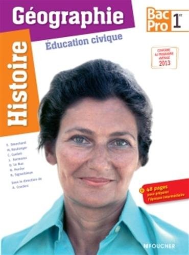 Histoire-Géographie - Éducation civique 1re Bac Pro