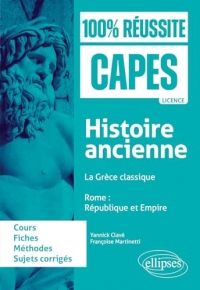 Histoire ancienne: La Grèce classique - Rome : république et empire