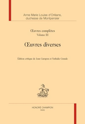 Oeuvres diverses